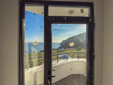 Kumbağ Panoramablick Auf Das Meer, Luxuriöse Neue 2 1 Wohnungen Zum Verkauf