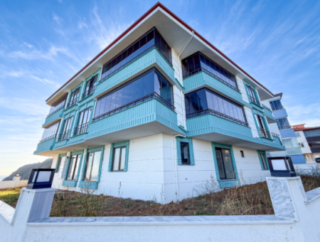 Kumbağ Panoramablick Auf Den Garten Mit Meerblick Neue 11-Wohnung Zum Verkauf