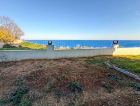 Kumbağ Panoramablick Auf Den Garten Mit Meerblick Neue 11-Wohnung Zum Verkauf