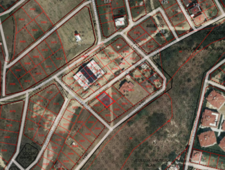 Fertiges Grundstück Mit Meerblick 275 M² Wohngebiet In Kumbağ