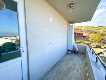 2 1 Wohnungen Zur Miete Im Dorf Kumbağ Mit Pool Und Meerblick