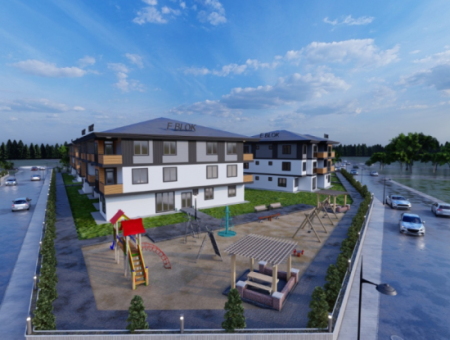 2 1 Wohnungen Zum Verkauf In Ova Kent 2 Komplex Mit Luxus-Pool In Kumbağ