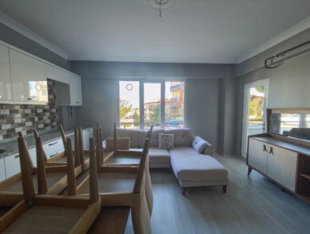 2 1 Wohnung Zum Verkauf In Neuem Gebäude Nahe Dem Strand Gündal In Kumbağ