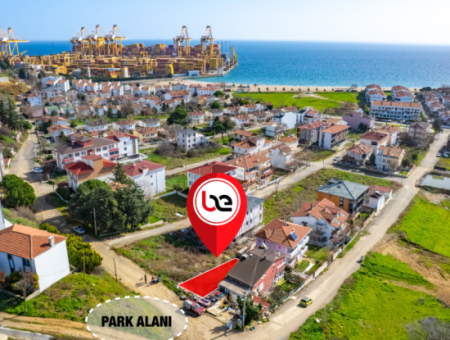 185 M2 Block Bestellt Grundstück Zum Verkauf In Kumbağ, Nahe Dem Strand Von Gündal,