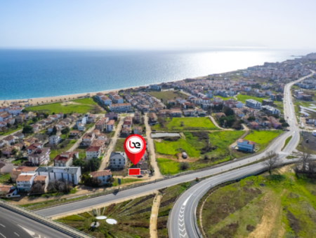 185 M2 Block Bestellt Grundstück Zum Verkauf In Kumbağ, Nahe Dem Strand Von Gündal,