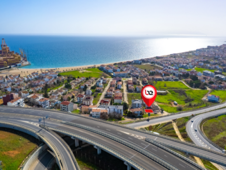 185 M2 Block Bestellt Grundstück Zum Verkauf In Kumbağ, Nahe Dem Strand Von Gündal,