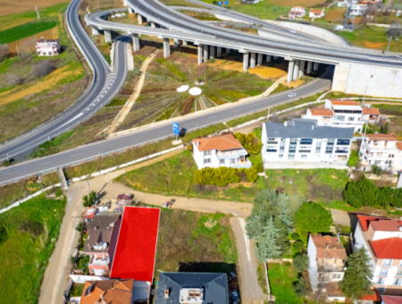 185 M2 Block Bestellt Grundstück Zum Verkauf In Kumbağ, Nahe Dem Strand Von Gündal,