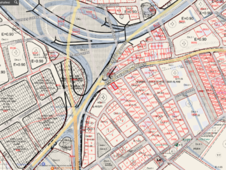185 M2 Block Bestellt Grundstück Zum Verkauf In Kumbağ, Nahe Dem Strand Von Gündal,