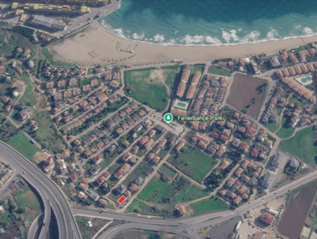 185 M2 Block Bestellt Grundstück Zum Verkauf In Kumbağ, Nahe Dem Strand Von Gündal,