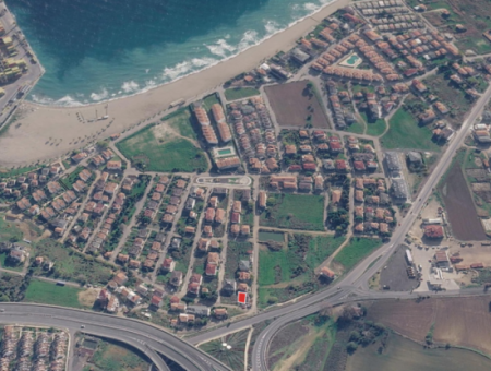 185 M2 Block Bestellt Grundstück Zum Verkauf In Kumbağ, Nahe Dem Strand Von Gündal,