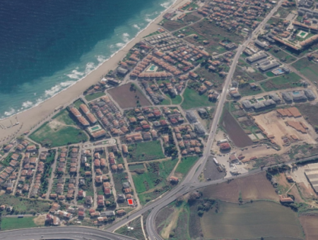 185 M2 Block Bestellt Grundstück Zum Verkauf In Kumbağ, Nahe Dem Strand Von Gündal,