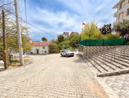 2 1 Duplex Reihenhaus Zur Mietung In Einem Komplex Mit Pool Im Hafen Von Kumbağ
