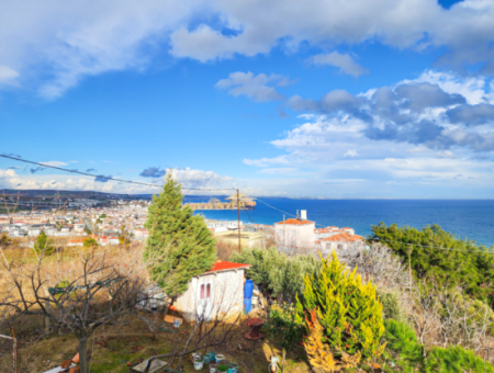 3 1 Duplex-Villa Zum Verkauf In Kumbağ Mit Panoramablick Auf Das Meer