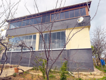 3 1 Duplex-Villa Zum Verkauf In Kumbağ Mit Panoramablick Auf Das Meer