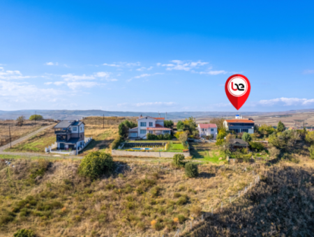 3 1 Duplex-Villa Zum Verkauf In Kumbağ Mit Panoramablick Auf Das Meer