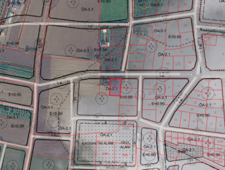 Grundstück Zum Verkauf Mit Einer Wohnzonierung Von 392 M² In Einer Sich Schnell Entwickelnden Region In Kumbağ