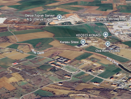 Grundstück Zum Verkauf Mit Einer Wohnzonierung Von 392 M² In Einer Sich Schnell Entwickelnden Region In Kumbağ