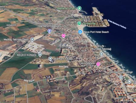 Grundstück Zum Verkauf Mit Einer Wohnzonierung Von 392 M² In Einer Sich Schnell Entwickelnden Region In Kumbağ