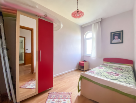 Triplex 4 1 Villa Zum Verkauf Mit Steinverkleidung Am Meer, In Kumbağ