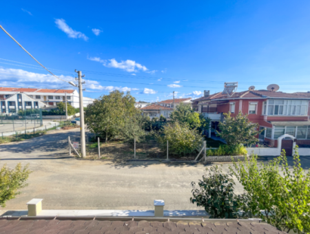 Kumbağ Triplex Zum Verkauf Mit Gartensiedlung Nahe Dem Meer 4 1 Villa