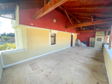 Kumbağ Triplex Zum Verkauf Mit Gartensiedlung Nahe Dem Meer 4 1 Villa