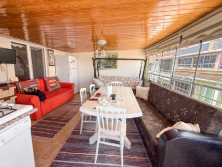 2 1 Wohnungen Zum Verkauf Mit Meerblick-Duplex-Reihen In Der Zentralen Lage Von Kumbağ