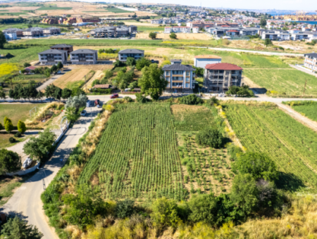Grundstück Zum Verkauf Mit Einer Wohnzone Von 308 M² In Einer Sich Schnell Entwickelnden Region In Kumbağ