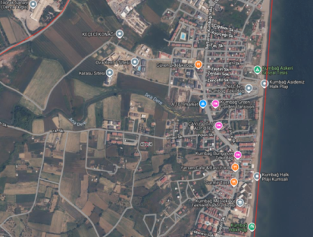 Grundstück Zum Verkauf Mit Einer Wohnzone Von 308 M² In Einer Sich Schnell Entwickelnden Region In Kumbağ