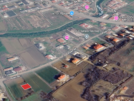 Grundstück Zum Verkauf Mit Einer Wohnzone Von 308 M² In Einer Sich Schnell Entwickelnden Region In Kumbağ