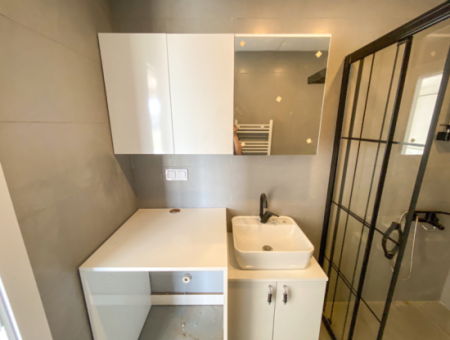 Luxus 1 1 Wohnung Zu Vermieten In Der Nähe Des Meeres In Einem Komplex Mit Kumbağ Pool