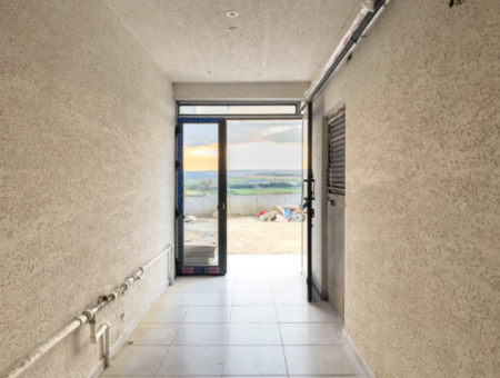 2 1 Wohnung Zum Verkauf Mit Meer- Und Naturblick Auf Einem Gelände Mit Kumbağ-Pool