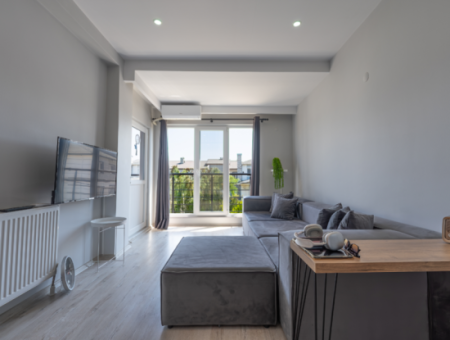 1 1 Wohnung Zum Verkauf In Einem Neuen Gebäude Mit Siedlung In Kumbağ, Nahe Der Strasse