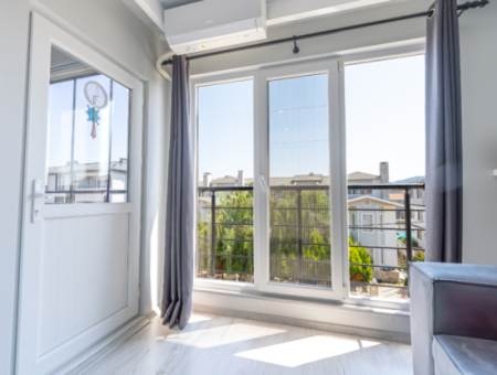 1 1 Wohnung Zum Verkauf In Einem Neuen Gebäude Mit Siedlung In Kumbağ, Nahe Der Strasse