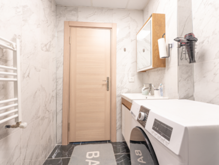 1 1 Wohnung Zum Verkauf In Einem Neuen Gebäude Mit Siedlung In Kumbağ, Nahe Der Strasse