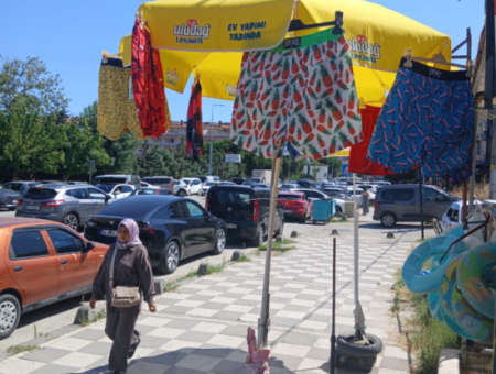 100 M² Grosser Laden Zum Verkauf Gegenüber Der Schule In Der Belebten Hauptstrasse In Kumbağ