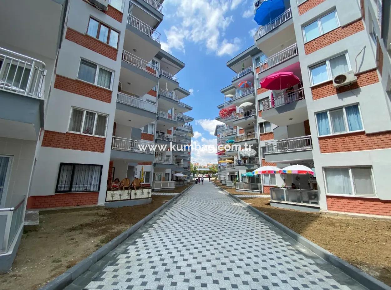 Kumbağ Denize Sifir Site İçerisinde Sezonluk Kiralik 2+1 Yazlik