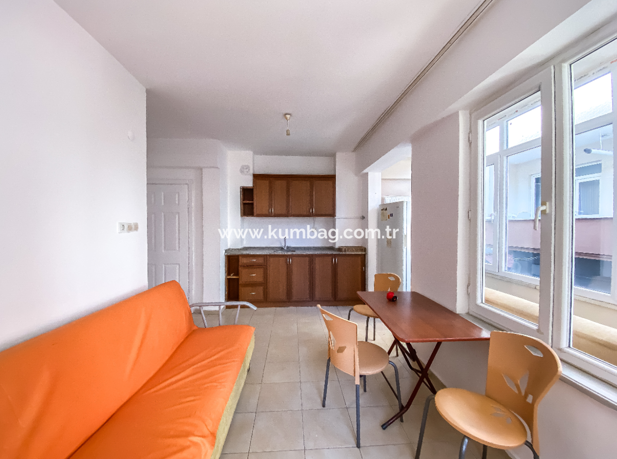 1 1 Corner Apartment For Sale In Kumbağ Centrally Located Close To The Sea