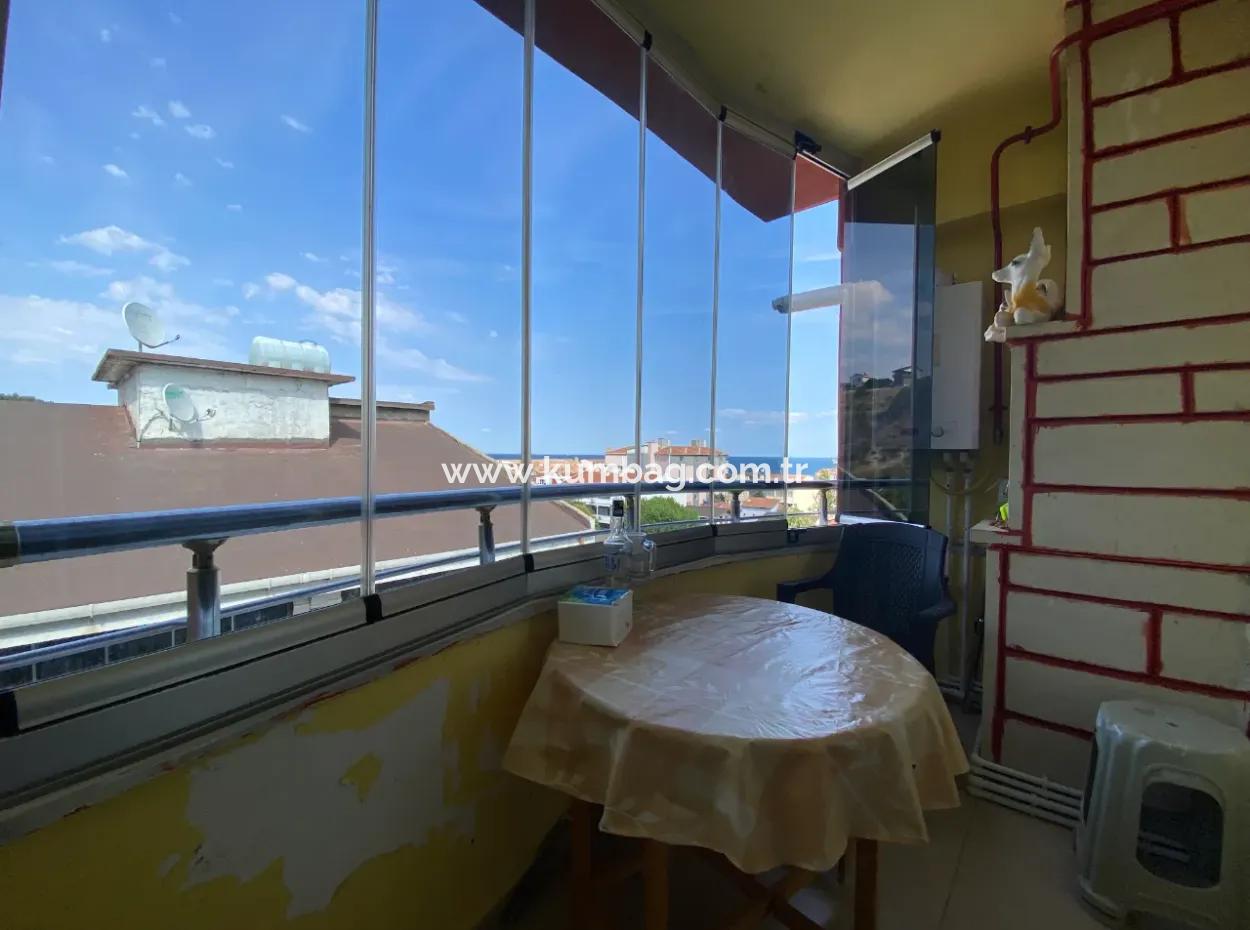 Kumbağ Deniz Manzarali Eşyali 3+1 Dubleks Daire