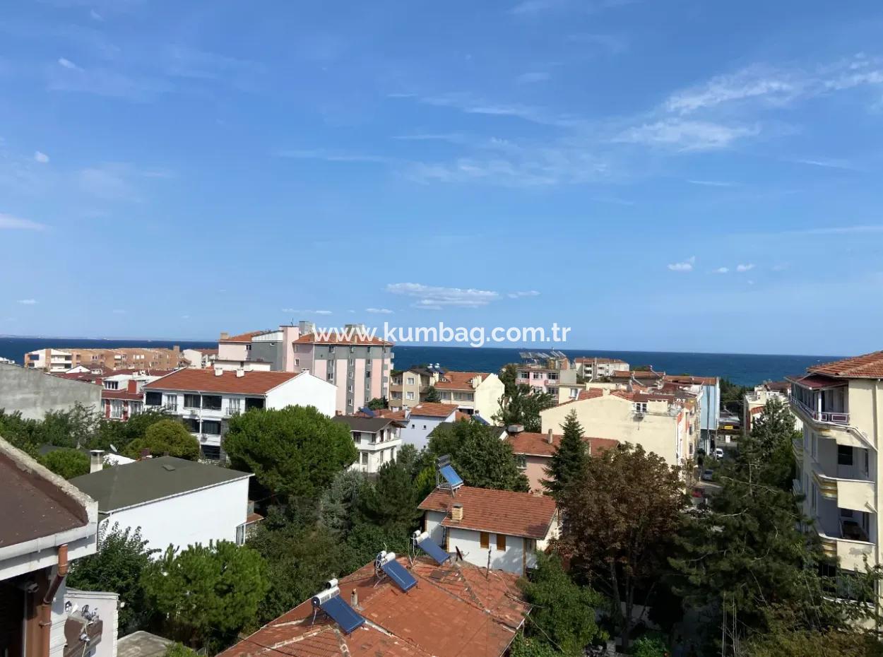 Kumbağ Deniz Manzarali Eşyali 3+1 Dubleks Daire