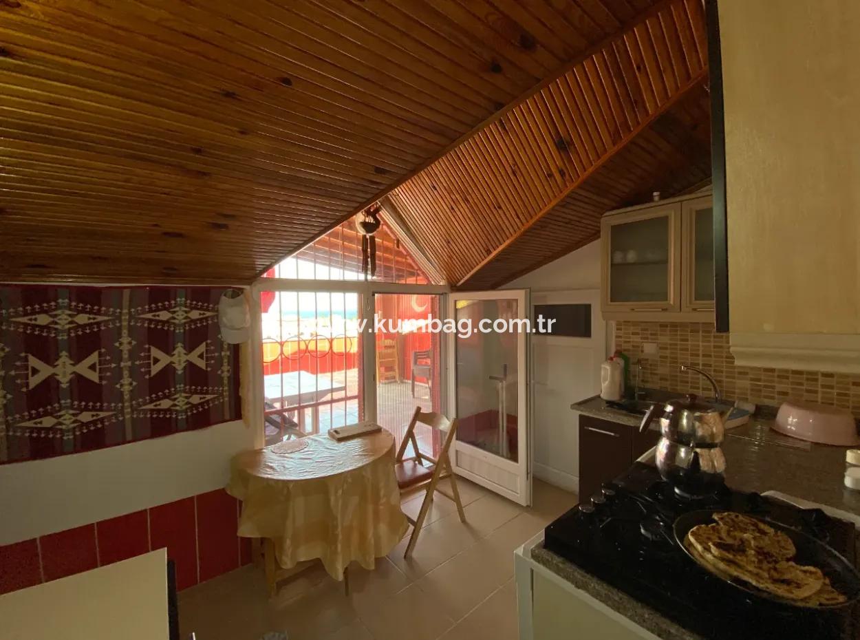 Kumbağ Deniz Manzarali Eşyali 3+1 Dubleks Daire