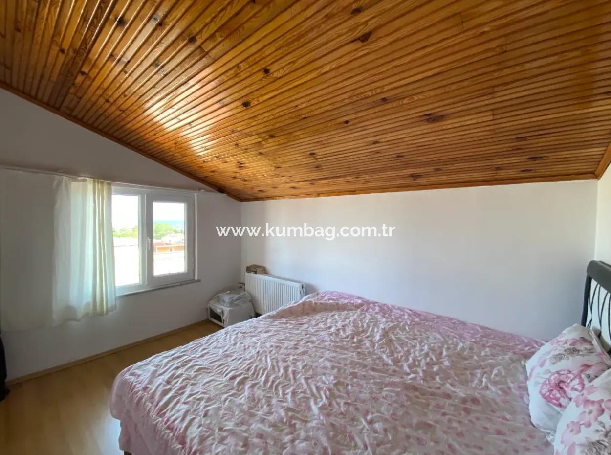 Kumbağ Deniz Manzarali Eşyali 3+1 Dubleks Daire