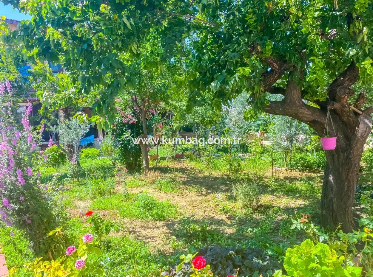 Kumbağ Merkezde Denize Ve Ana Caddeye Sifir Site İçerisinde Kiralik 3+1 Villa