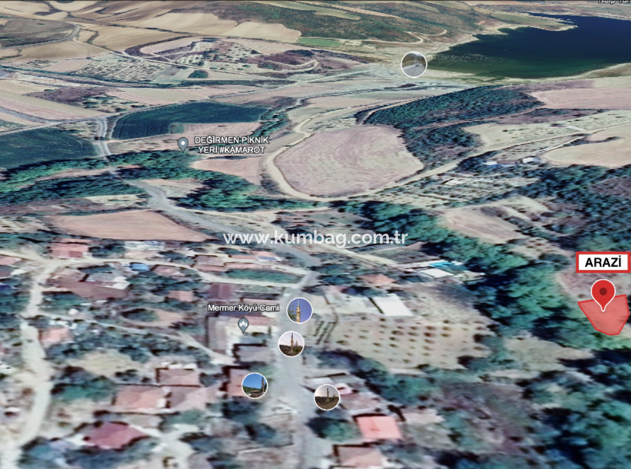 Orchard For Sale In Residential Area In Yeniköy