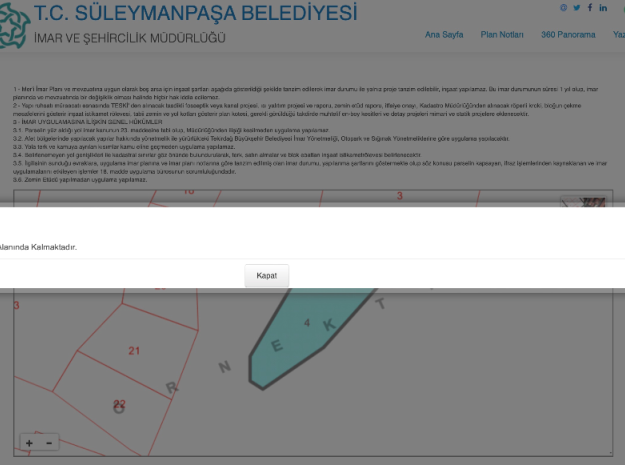 Orchard For Sale In Residential Area In Yeniköy