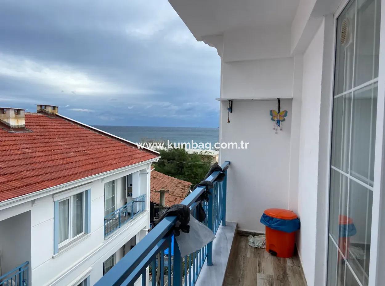 Kumbağ Deniz Manzaralı Yeni Binada Kiralık 2+1 Daire