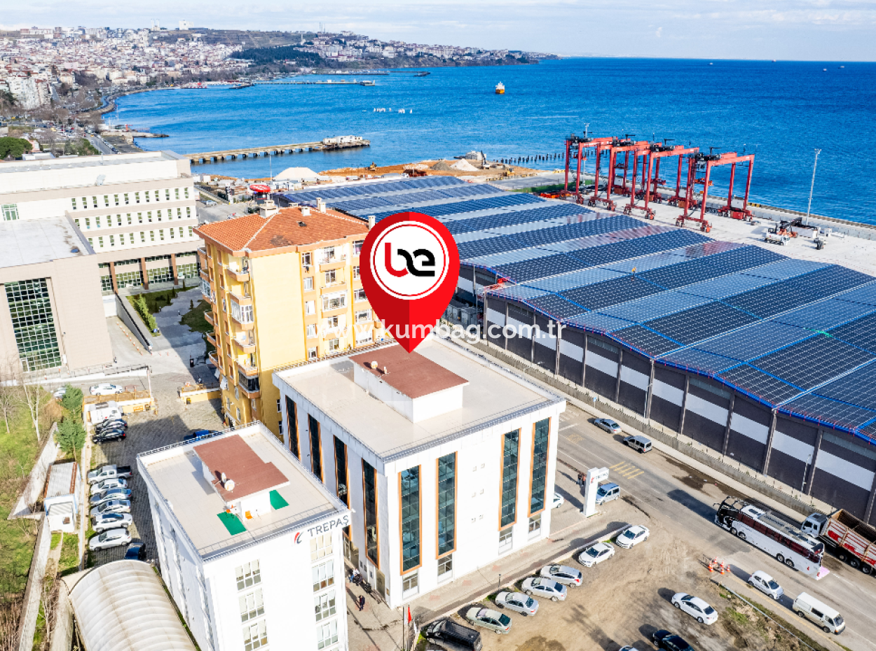 Plaza Offices For Rent Next To The Courthouse On 100.Yil Alt Yol Street With Sea View