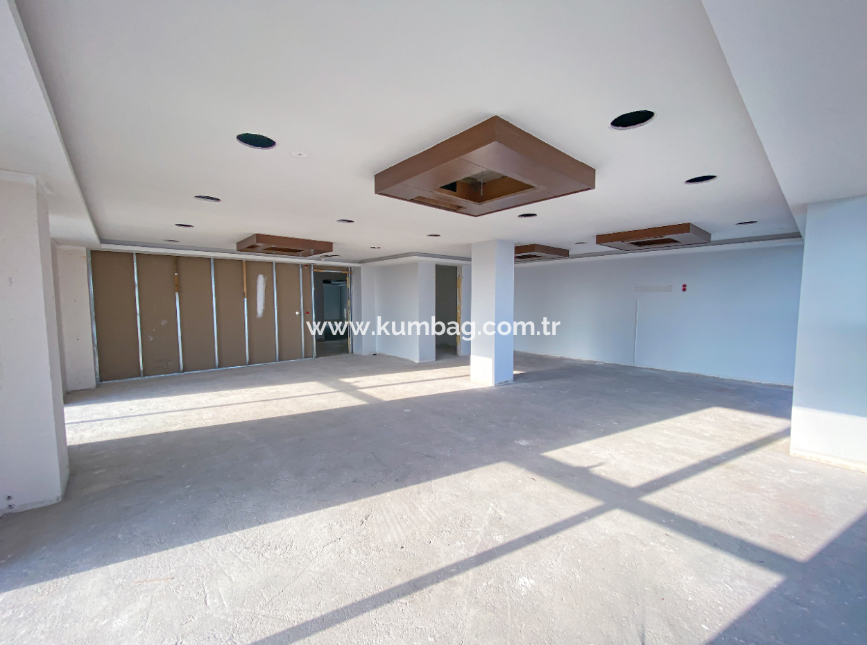 Plaza Offices For Rent Next To The Courthouse On 100.Yil Alt Yol Street With Sea View