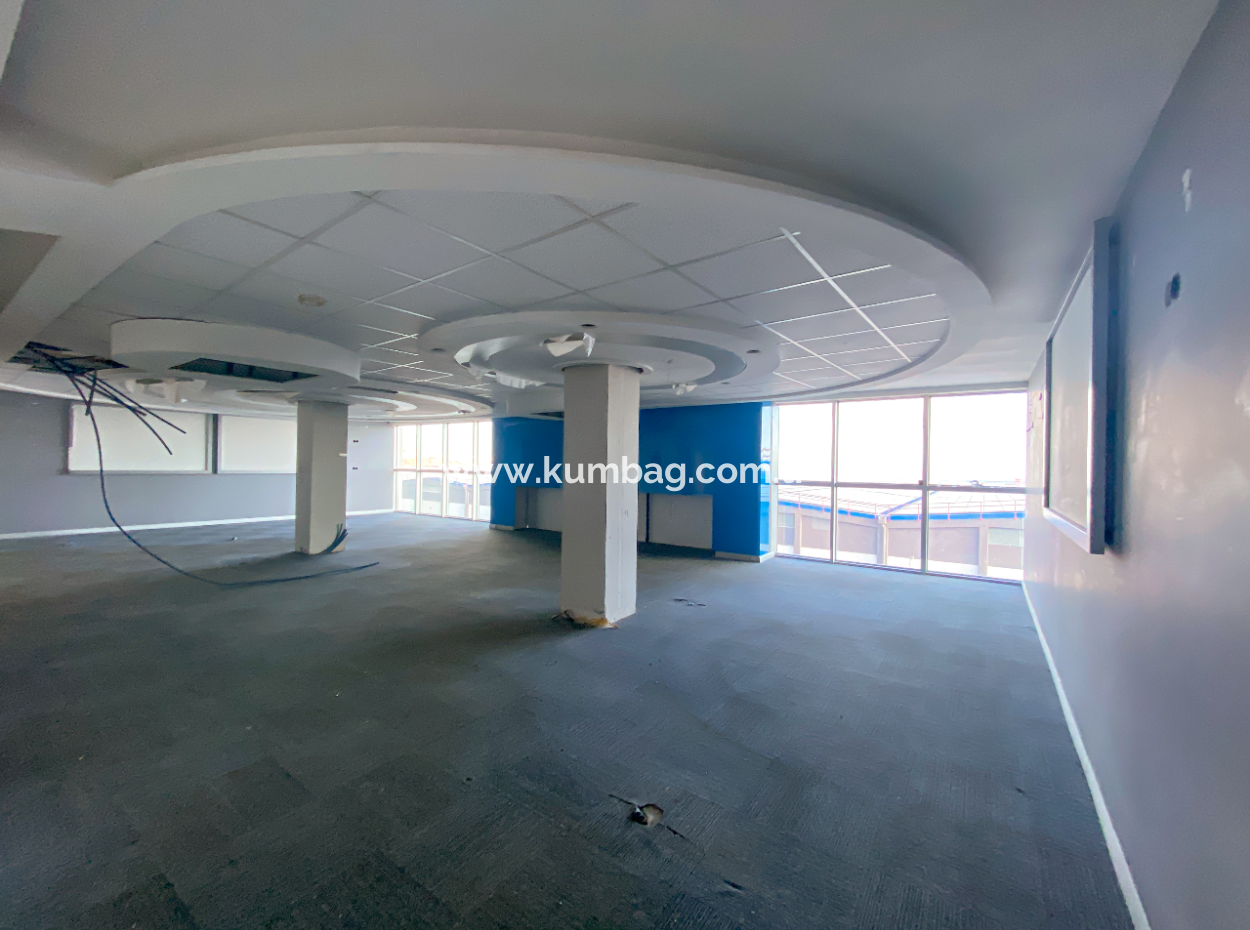 Plaza Offices For Rent Next To The Courthouse On 100.Yil Alt Yol Street With Sea View