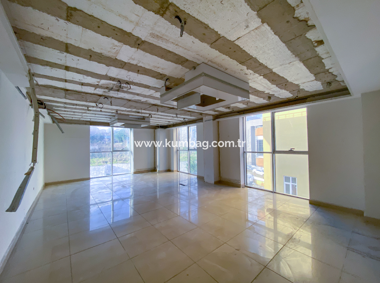 Plaza Offices For Rent Next To The Courthouse On 100.Yil Alt Yol Street With Sea View