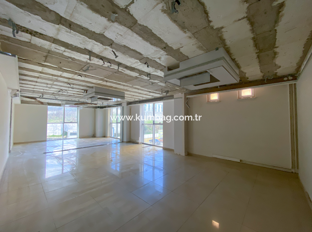 Plaza Offices For Rent Next To The Courthouse On 100.Yil Alt Yol Street With Sea View